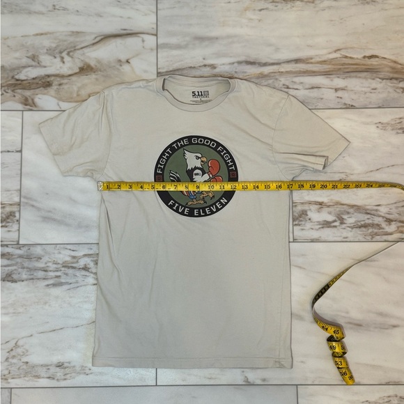 5.11 Tactical “Fight the Good Fight” Graphic Tee - Size Small - Picture 4 of 6